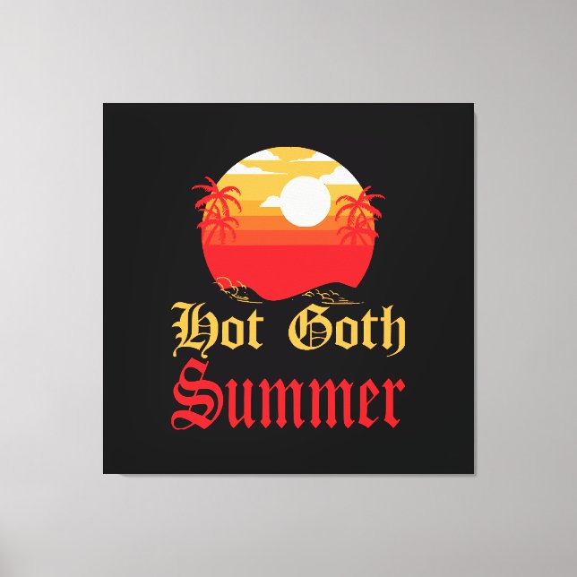 Toile été gothique chaud  (Recto)