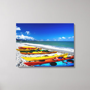 Toile Été Kayaking