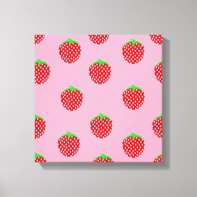 Toile Été Merveilleux aux Fruits Rouges (Recto)