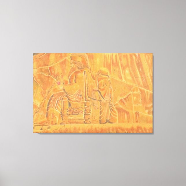 Toile Eternal Throne Achaemenid Glory (Recto)