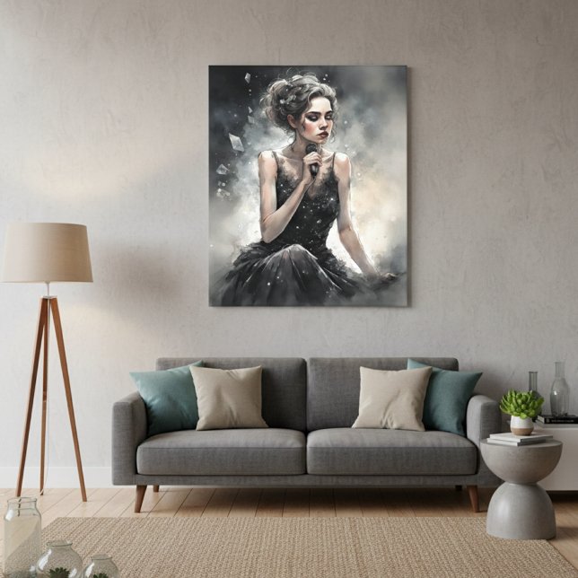 Toile Ethereal Melody Canvas Print (Créateur téléchargé)