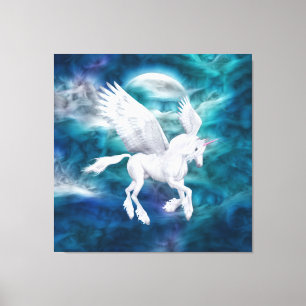 Toile Ethereal Pegasus Unicorn Enveloppé Canvas