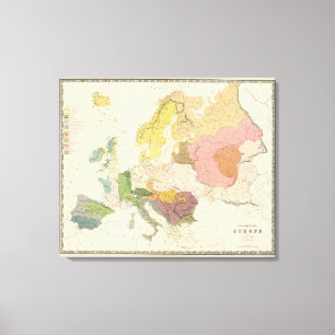 Toile Ethnographique, l'Europe