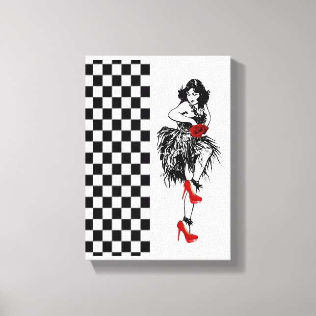 Toile étirée Fête des pères d'impression (Recto)