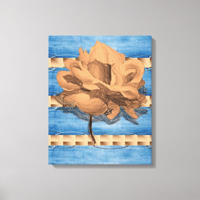 Toile étirée Imprimer Fête des Mères Floral (Recto)