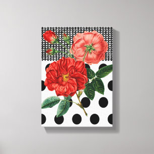 Toile étirée Imprimer Fête des Mères Floral