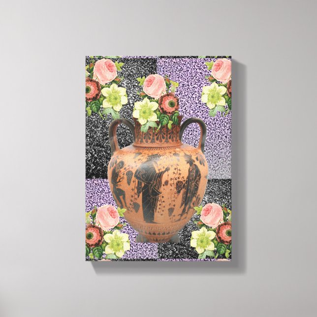 Toile étirée Imprimer Fête des Mères Floral (Recto)