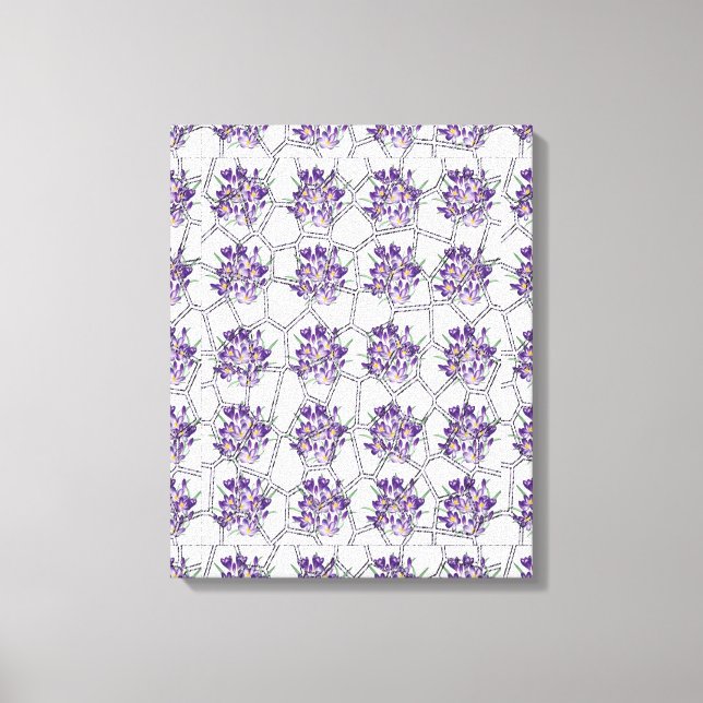 Toile étirée Imprimer Fête des Mères Floral (Recto)