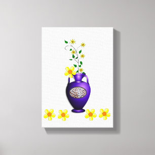 Toile étirée Imprimer Fête des Mères Floral