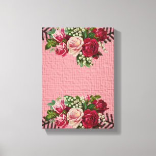 Toile étirée Imprimer Fête des Mères Floral