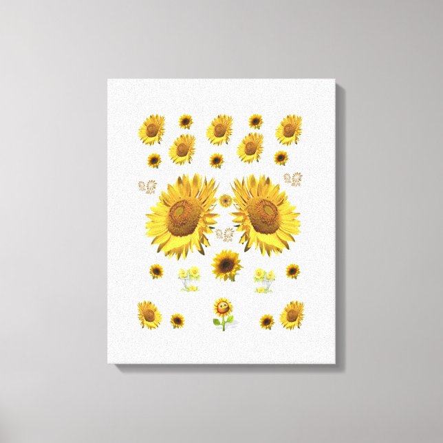 Toile étirée Imprimer Fête des Mères Floral (Recto)