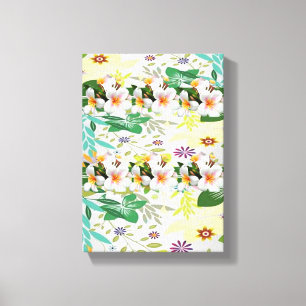 Toile étirée Imprimer Fête des Mères Floral