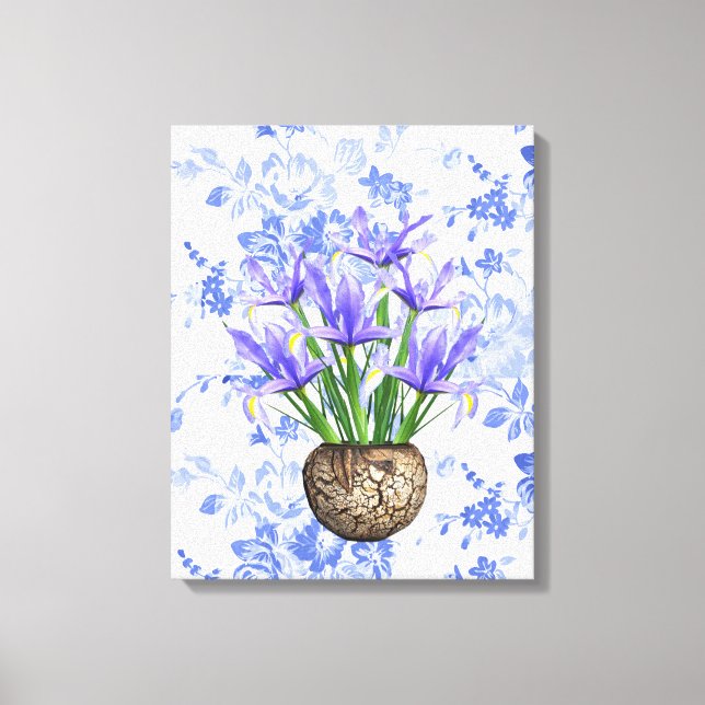 Toile étirée Imprimer Fête des Mères Floral (Recto)