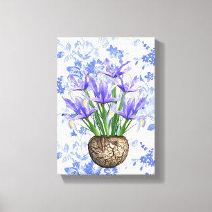 Toile étirée Imprimer Fête des Mères Floral