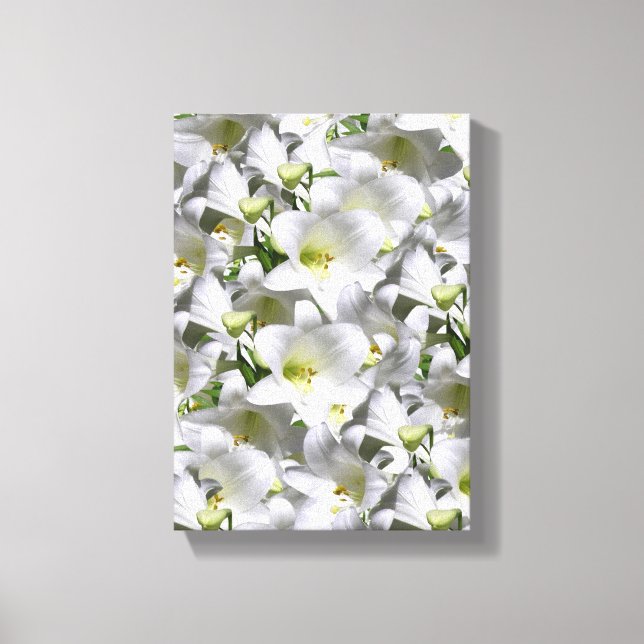 Toile étirée Imprimer Fête des Mères Floral (Recto)