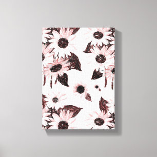 Toile étirée Imprimer Fête des Mères Floral