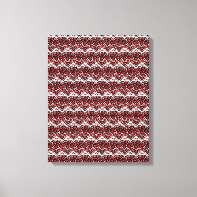 toile étirée Imprimer Saint-Valentin (Recto)