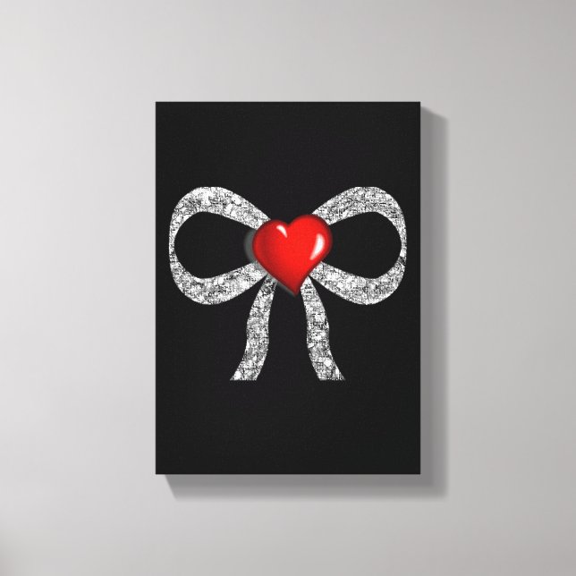toile étirée Imprimer Saint-Valentin (Recto)