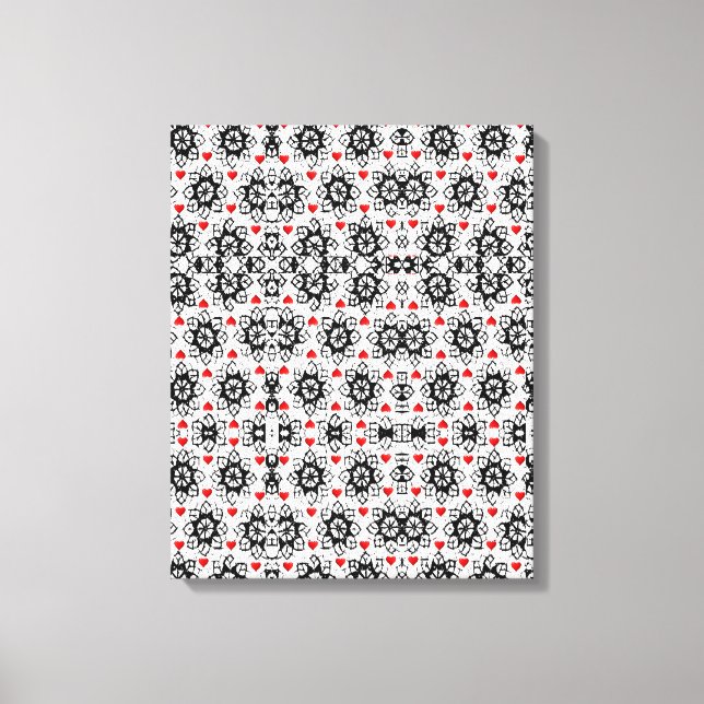 toile étirée Imprimer Saint-Valentin (Recto)