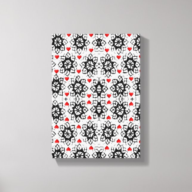 toile étirée Imprimer Saint-Valentin (Recto)