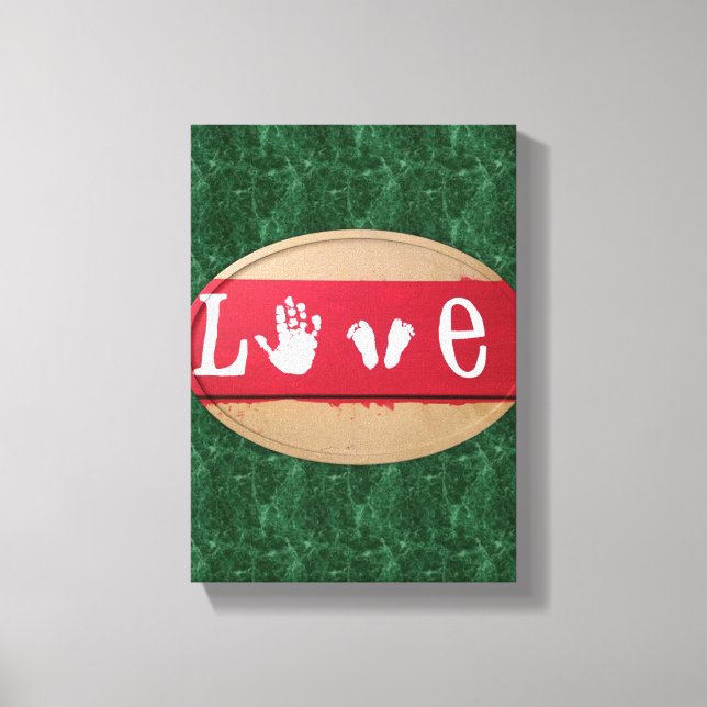 Toile étirée Imprimer Saint Valentin Amour (Recto)