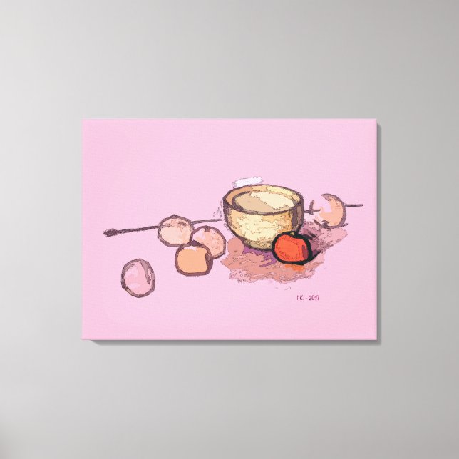 Toile étirée Imprimer 'STL #1' (Recto)