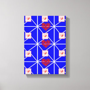 Toile étirée Imprimer toile de fête des mères