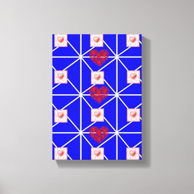 Toile étirée Imprimer toile de fête des mères (Recto)