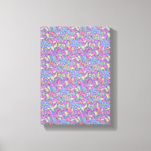 Toile étirée Imprimer toile de fête des mères