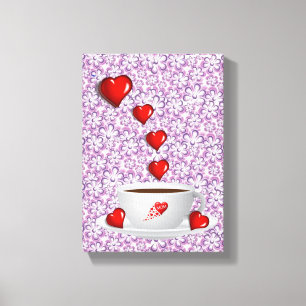 Toile étirée Imprimer toile de fête des mères