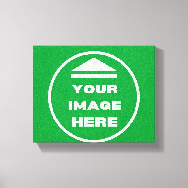 Toile étirée - Personnalisée - Ajouter image / tex (Recto)