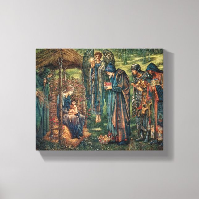 Toile Étoile de Bethléem (par Edward Burne-Jones) (Recto)