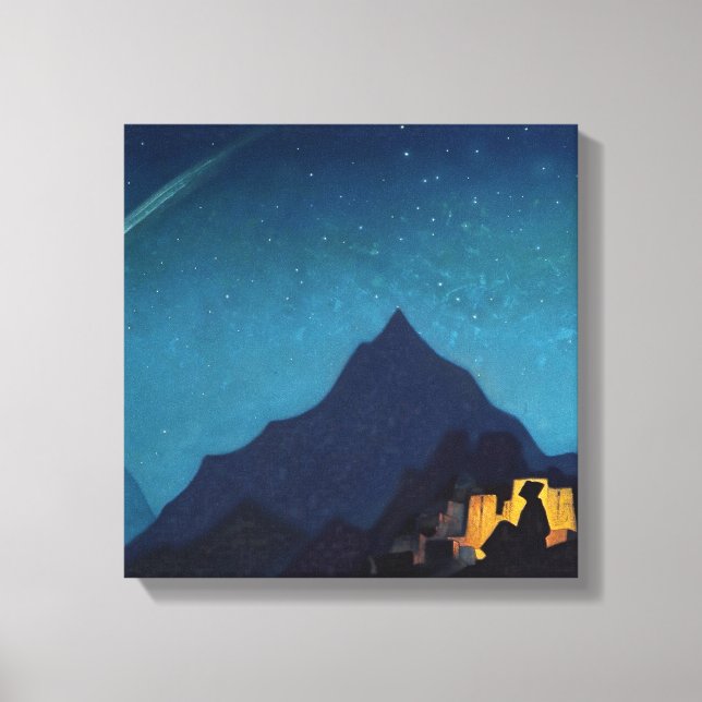Toile « Étoile du héros » de Nicholas Roerich (Recto)