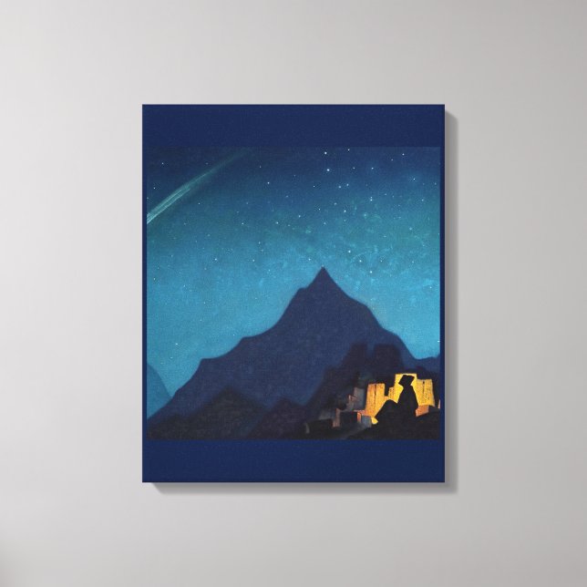 Toile « Étoile du héros » de Nicholas Roerich (Recto)