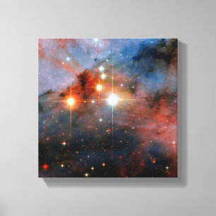 Toile Étoiles binaires WR 25 & Tr16-244 - Photo de l'esp