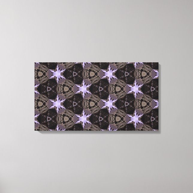 Toile étoiles violettes (Recto)