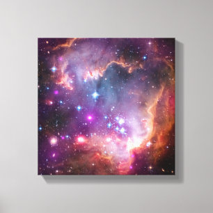 Toile Etoiles violettes Galaxy Astronomie spatiale