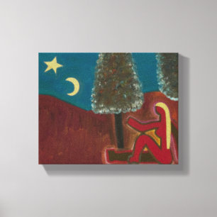 Toile Etre en Ecosse avec mes pensées 2009