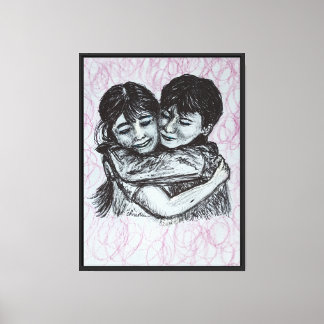 Toile Étreinte