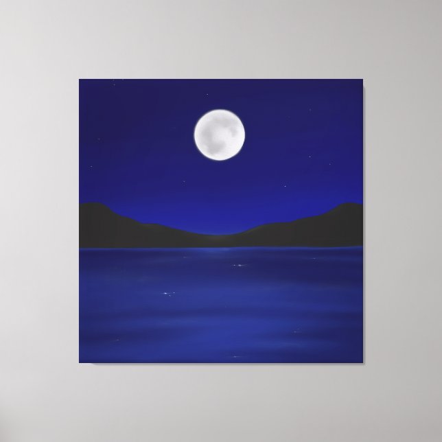 Toile Étreinte de minuit (Recto)