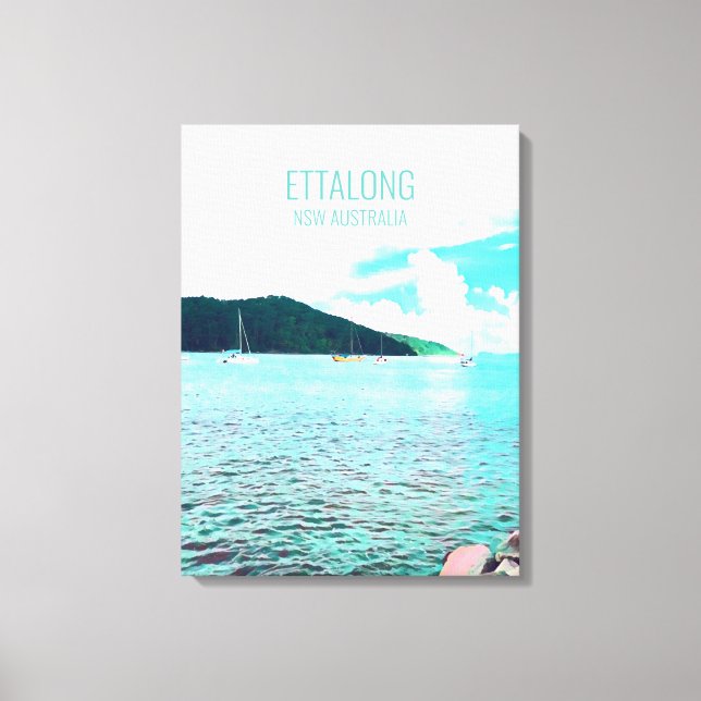 Toile Ettalong Central Coast NSW Australie (Recto)