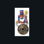 Toile Etude 14: Chronograph. The Keeper of Time.<br><div class="desc">A mystical device designed to track the subtle shifts in temporal dimensions. Combining ancient runes with sacred gemstones, the Chronograph serves as a key to the layers of reality within the "Point of Assembly" universe. 3D rendered with high precision and mystical atmosphere.</div>