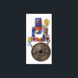 Toile Etude 14: Chronograph. The Keeper of Time.<br><div class="desc">A mystical device designed to track the subtle shifts in temporal dimensions. Combining ancient runes with sacred gemstones,  the Chronograph serves as a key to the layers of reality within the "Point of Assembly" universe. 3D rendered with high precision and mystical atmosphere.</div>