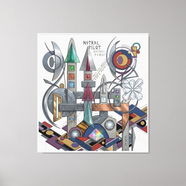 Toile Etude №16 "Astral Pilot" ver.3 (Recto)