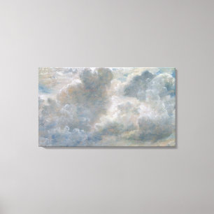 Toile Étude des cumulus, 1822 (huile sur o étendu par