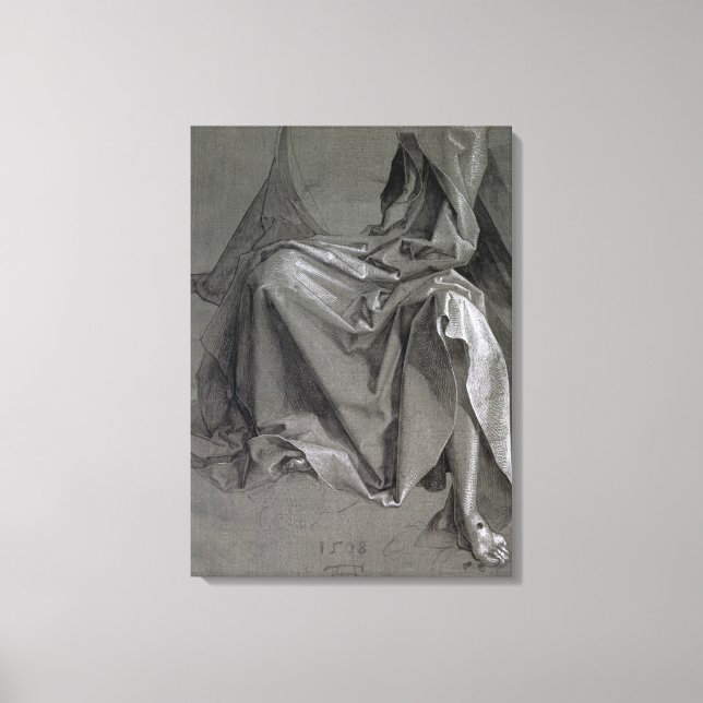 Toile Étude des robes du Christ, 1508 (Recto)