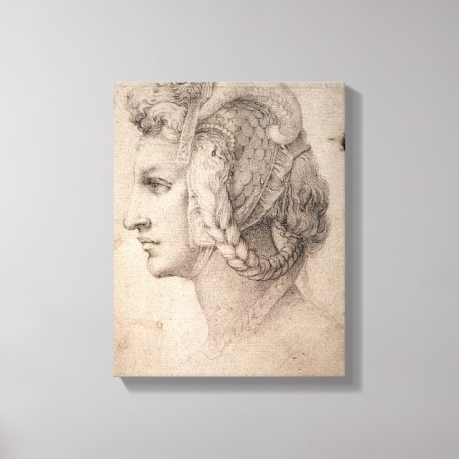Toile Étude du chef (Recto)