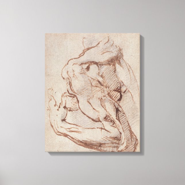 Toile Étude d'un bras Inv.1859/5/14/819 (Recto)