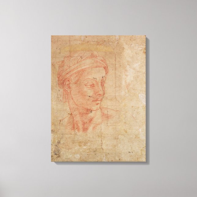 Toile Étude d'une tête (Recto)