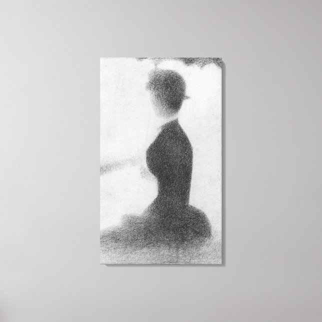 Toile Étude pour dimanche après-midi (Recto)